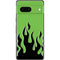 Green Flames Pixel Skins